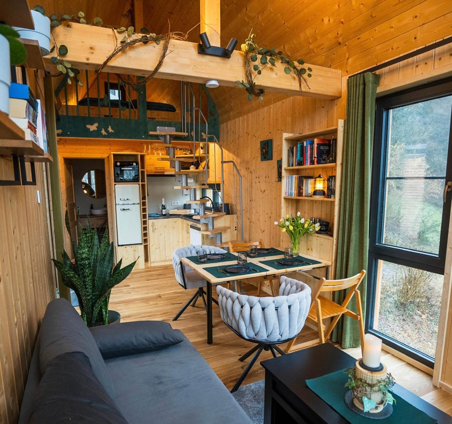 Вилла Taunus Tinyhouse Weilrod Экстерьер фото